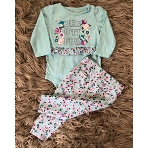 *Baby Girls 12mth Floral Outfit*